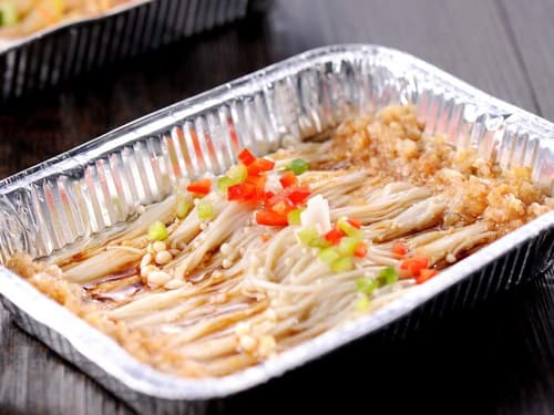 隆昌锡纸烤金针菇
